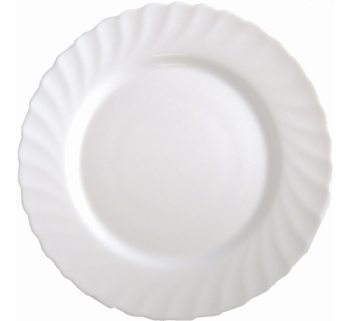TRIANON Talíř mělký 31,0 plato bílý opál